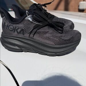 Hoka Charcoal Black Running Shoes